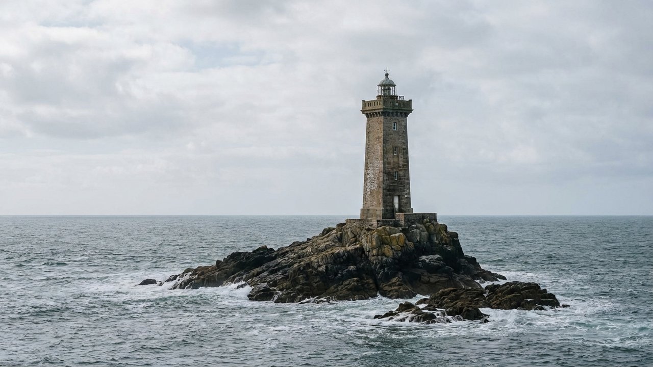 Le phare de l'île Vierge, plus haut phare en pierre d'Europe
