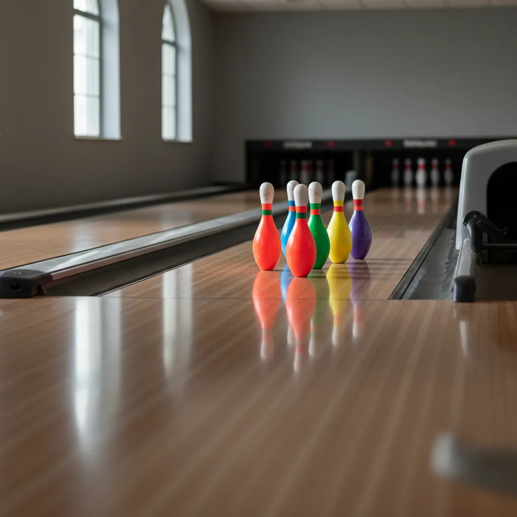 Pistes de bowling pour une activité couverte à Quend-Plage