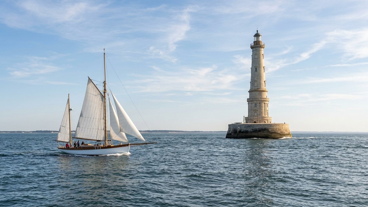 Croisière en bateau vers le phare de Cordouan à Royan
