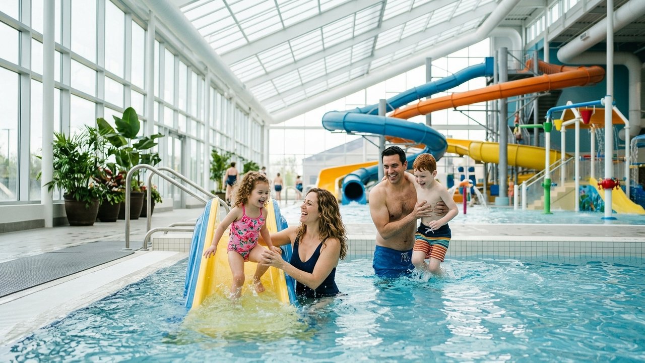 Piscine couverte dans les Landes : loisirs aquatiques en famille par mauvais temps