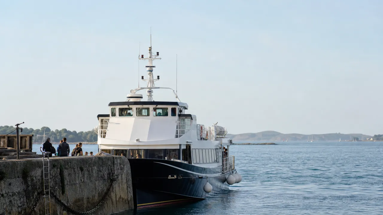 Bateau pour aller à l’Île aux Moines depuis Port-Blanc