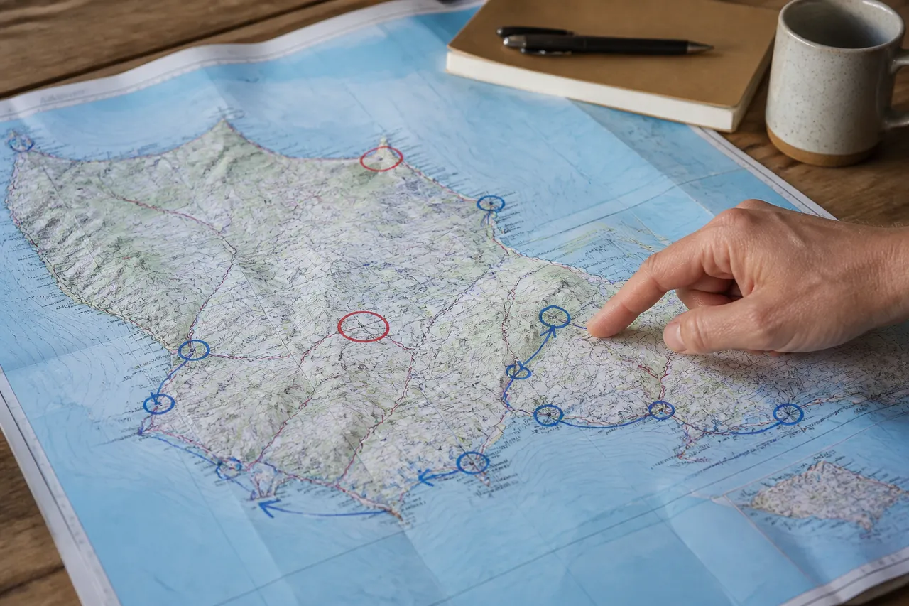 Itinéraire de visite à Belle-Île-en-Mer selon la durée du séjour