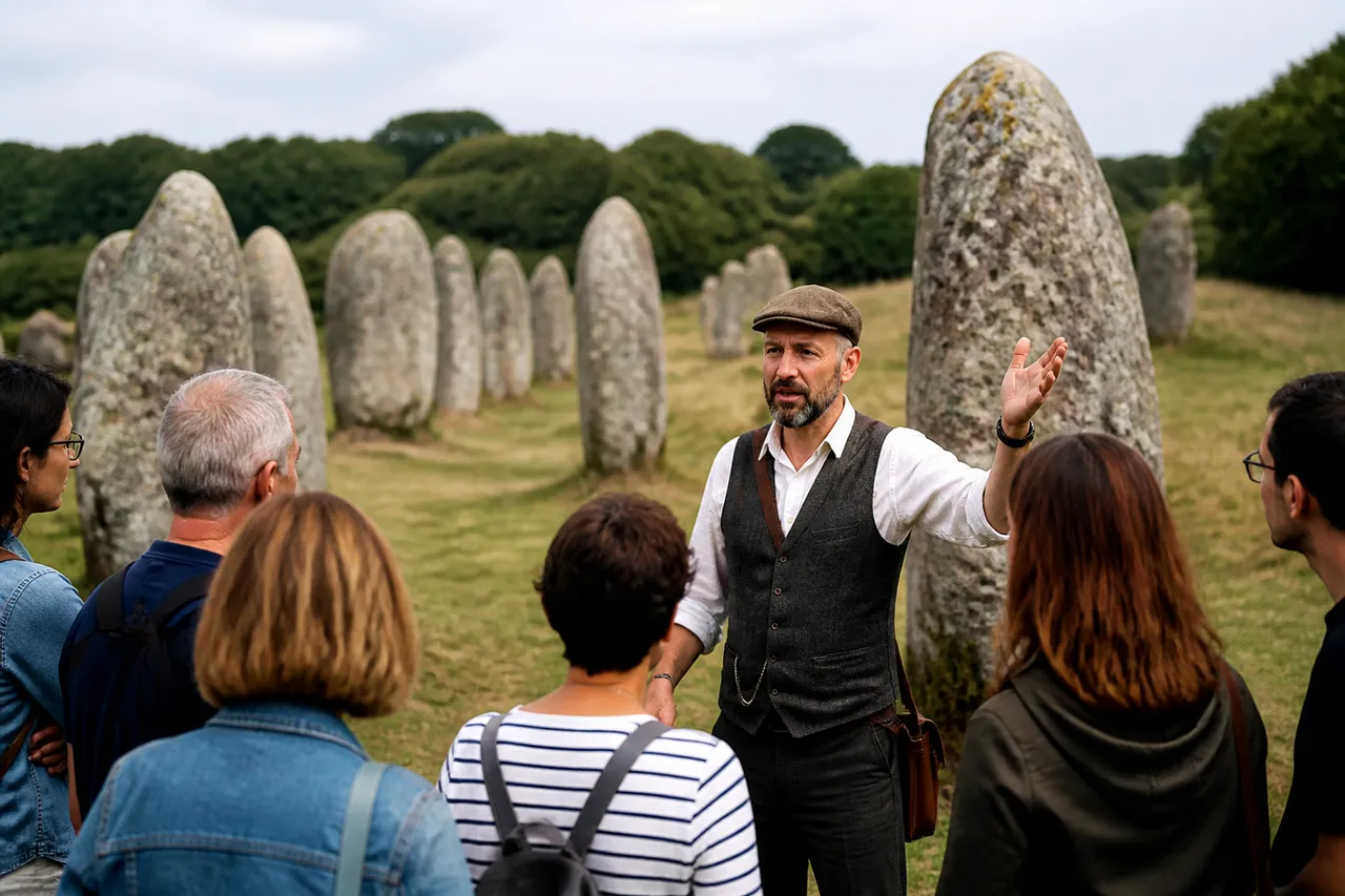 Visite guidée des alignements de Carnac avec un guide